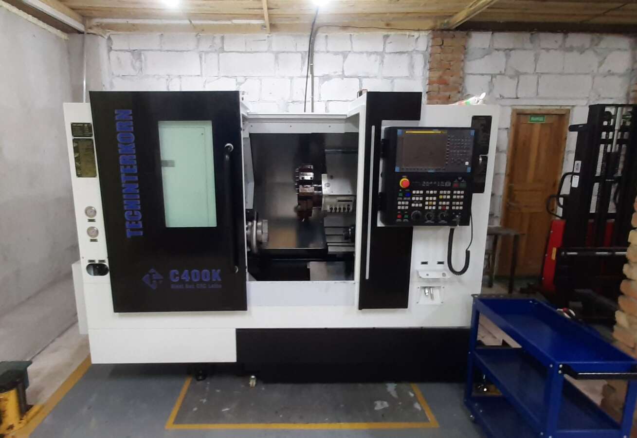 Токарный горизонтальный станок с ЧПУ FANUC C400K 2024г.в.