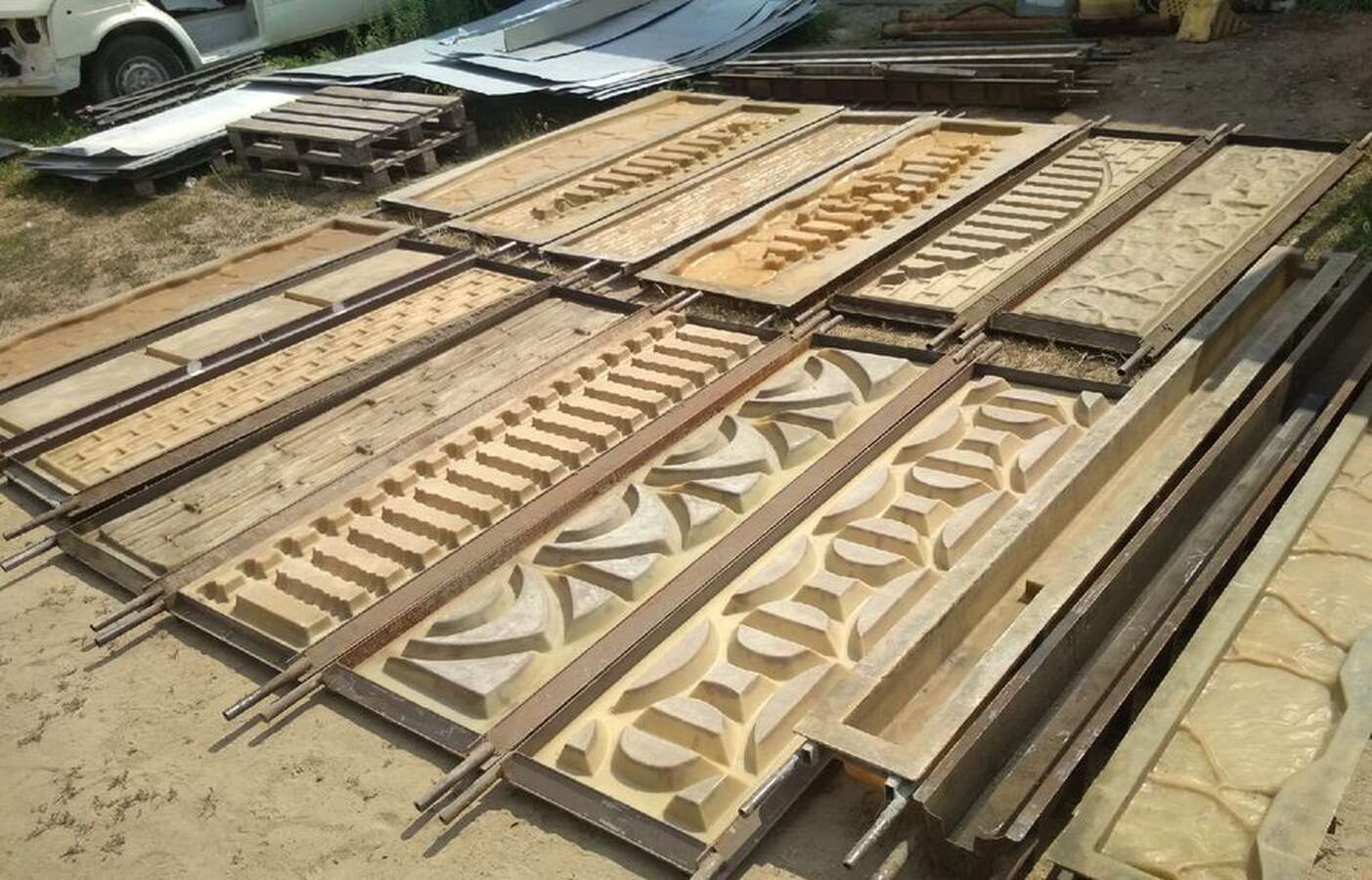 Оборудование для производства бетонных заборов