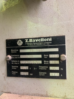 Сверлильный станок Bavelloni VT 1601