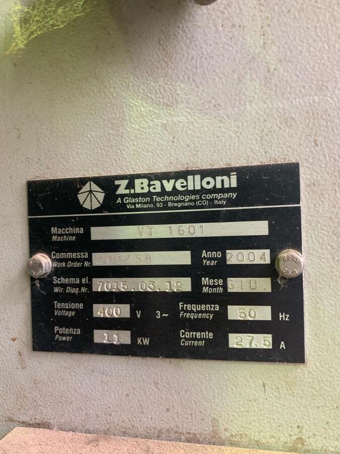 Сверлильный станок Bavelloni VT 1601