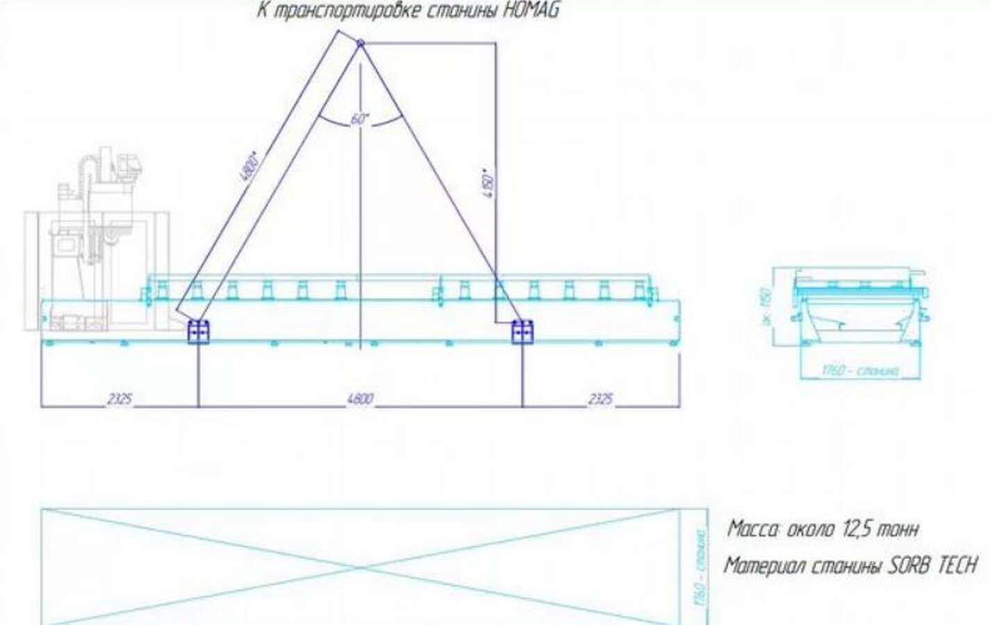 Обрабатывающий центр Homag Profi BMG 512 c ЧПУ