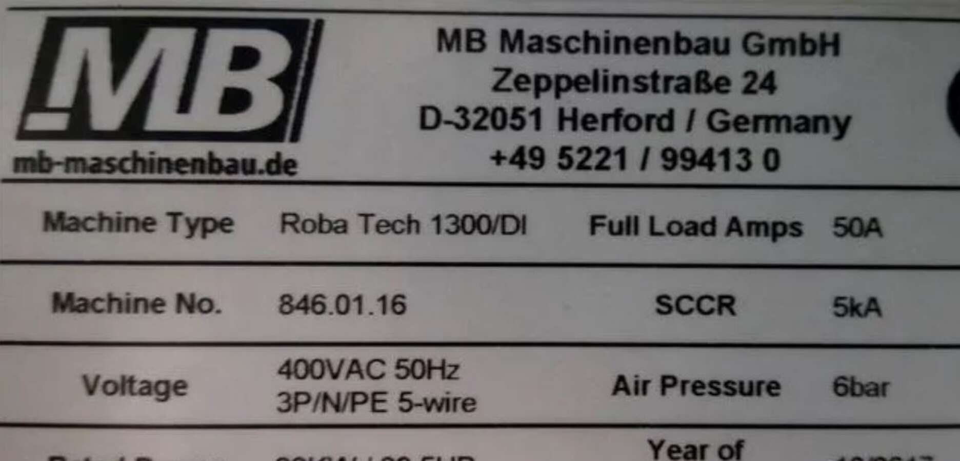 Станок щёточно-ленточный MB Roba-Tech 1300