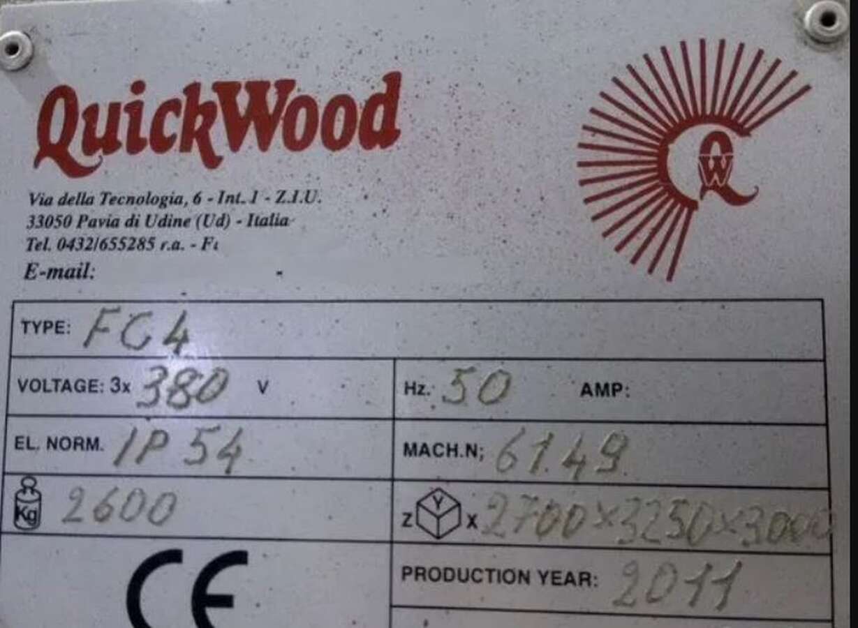 Шлифовальный станок Qickwood FC 4