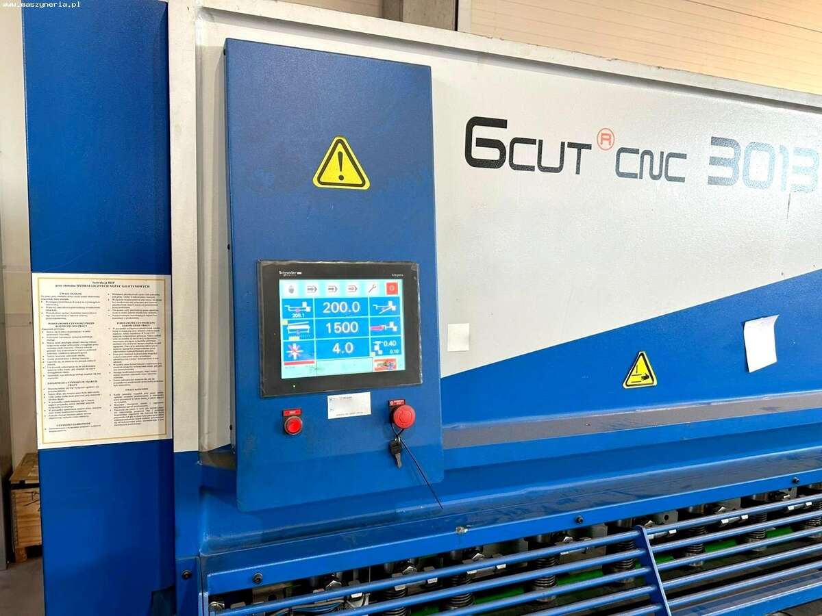 Гильотинные ножницы Boschert Gizelis G-Cut 3013