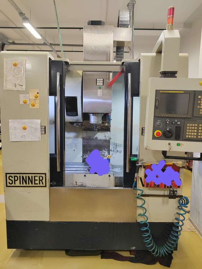 Обрабатывающий центр с ЧПУ Spinner VC-560