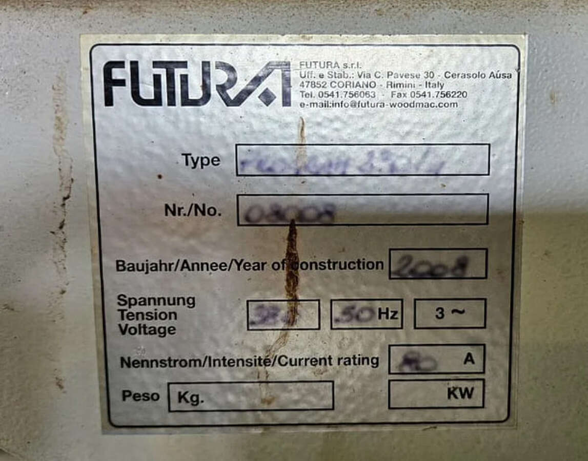 Четырехсторонний фрезерный станок FUTURA PROGRAM 2