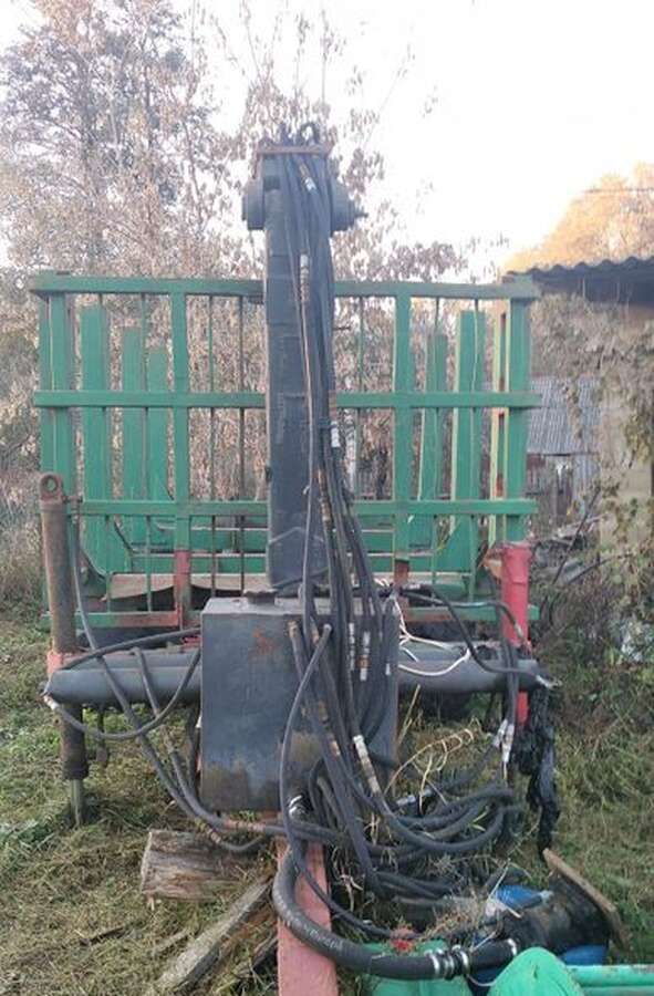 Лесовозная тележка