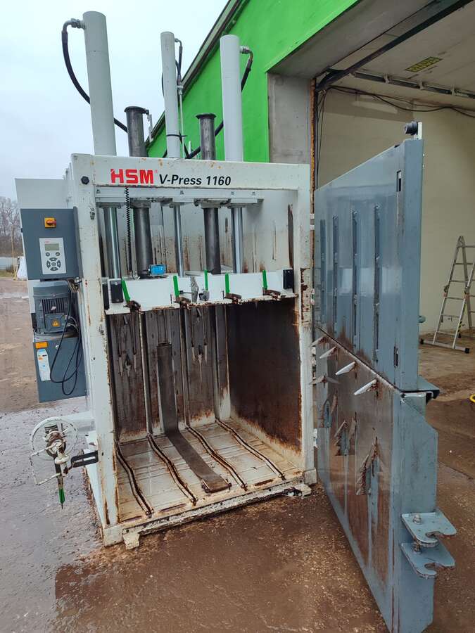 Вертикальный пресс HSM V-Press 1160 Eco 2016 г.в.