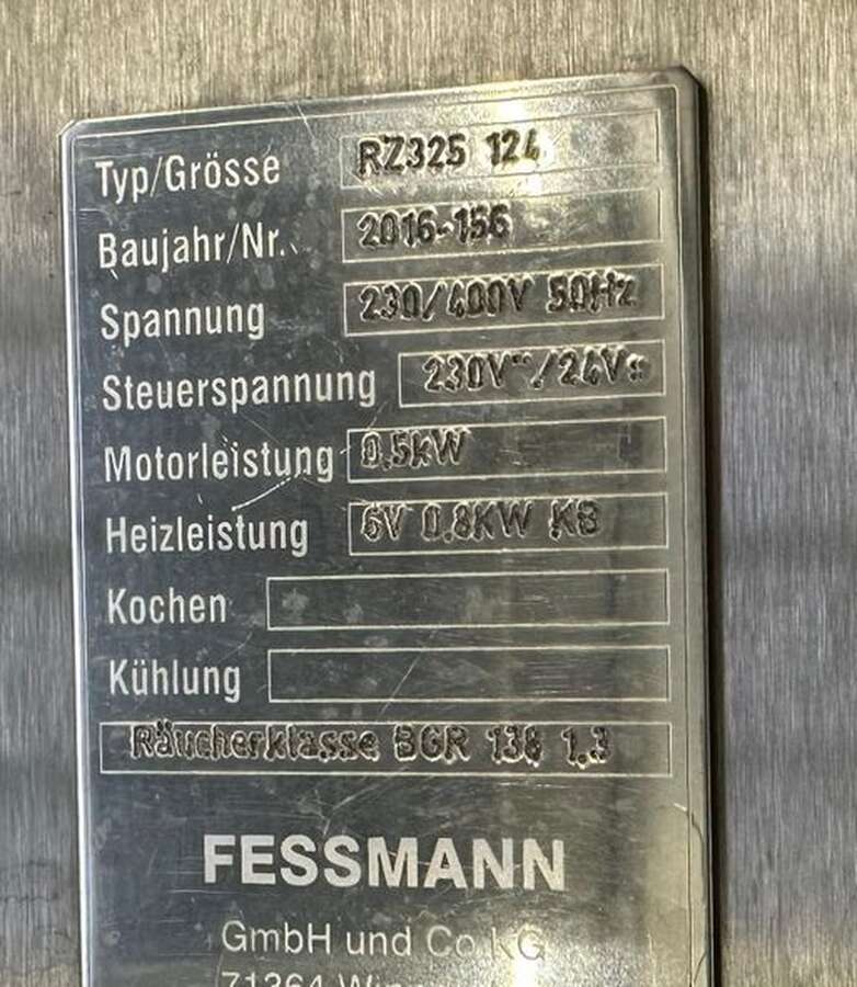 Термокамера для мясного производства Fessmann