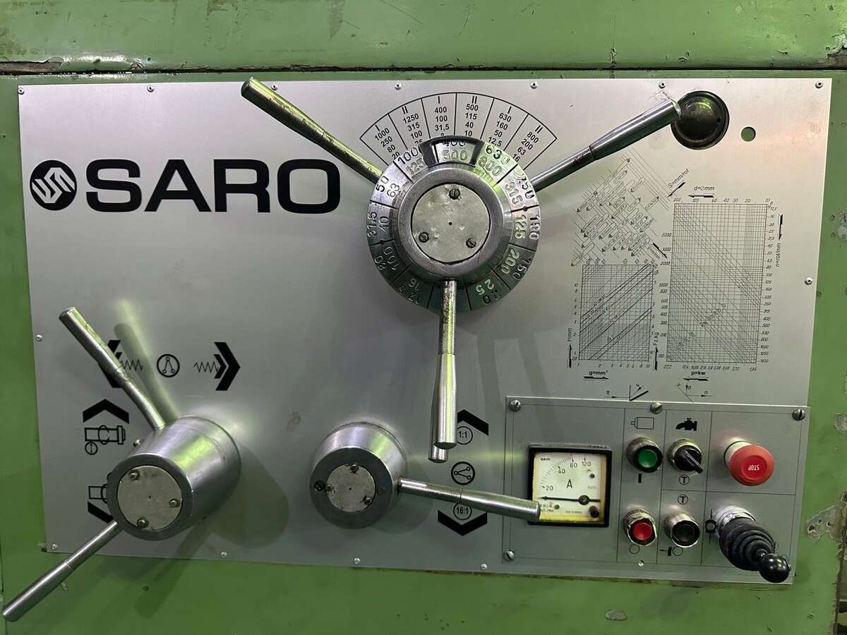 Токарный станок с ГАП SARO SPA10 РМЦ 1500 мм