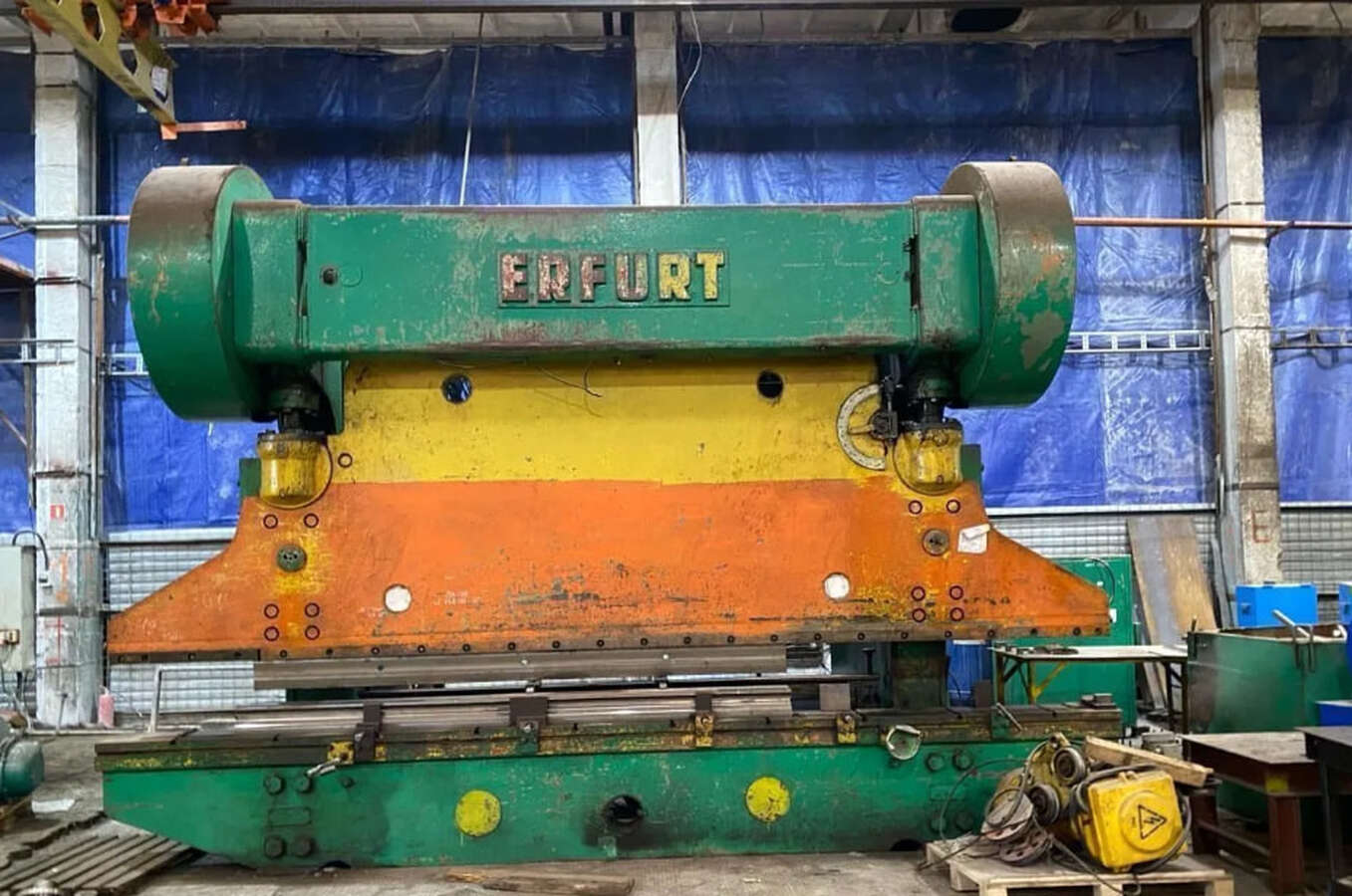 Кромкогибочный пресс ркха Erfurt 250/5600