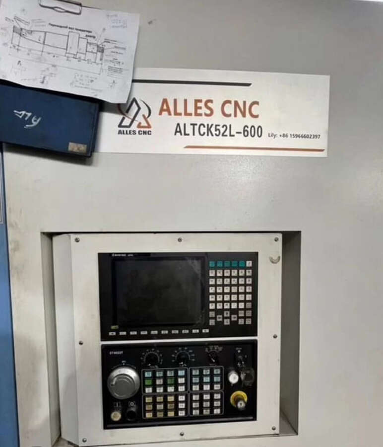 Токарный станок ALLES CNC ALTCK52L-600 2022г.в.