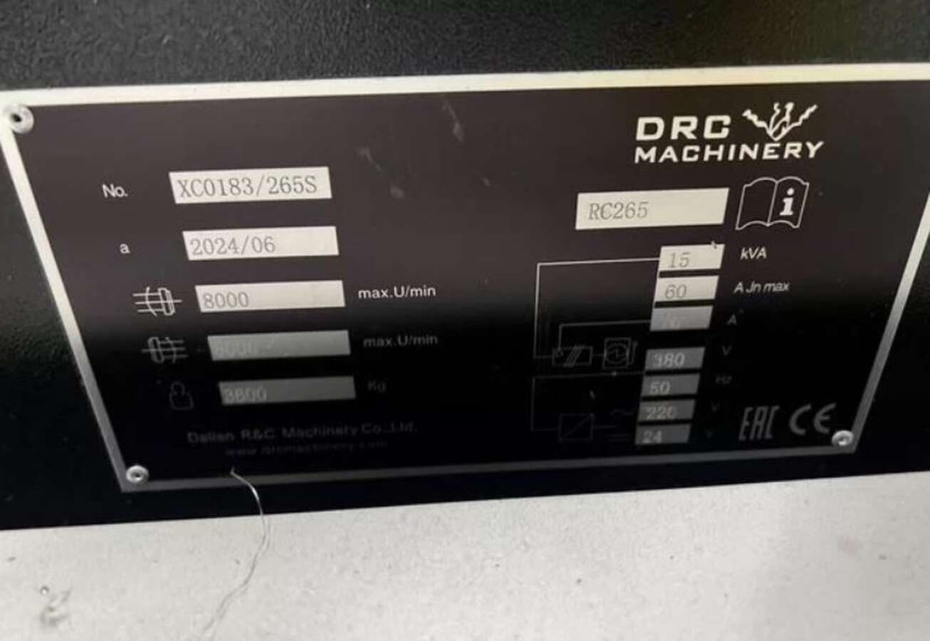 Автомат токарный DRC RC265 с ЧПУ 2024 г.в.
