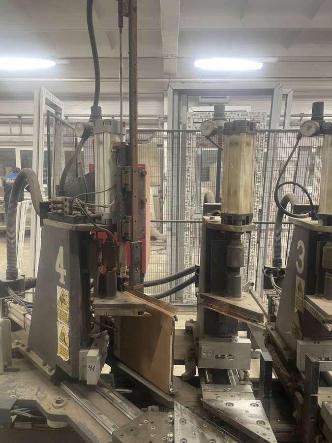 Сварочно-зачистная линия SL4Q + WP-CNC2.