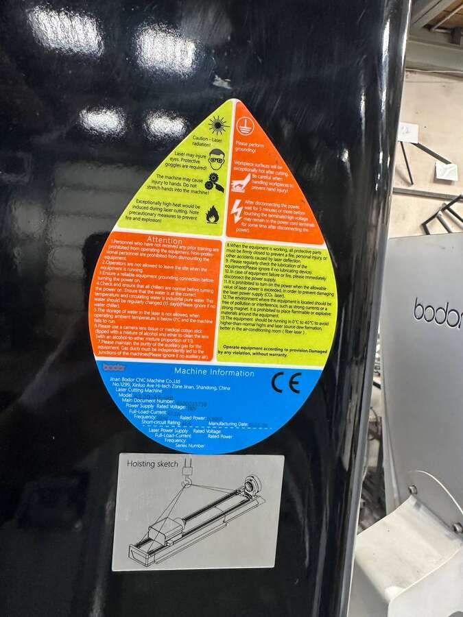 Лазерный труборез Bodor K120 3 кВт