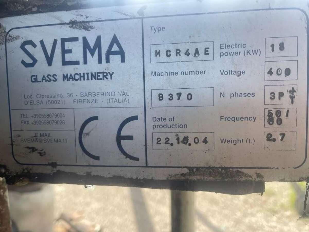Машина центробежного литья Svema МСR4АЕ