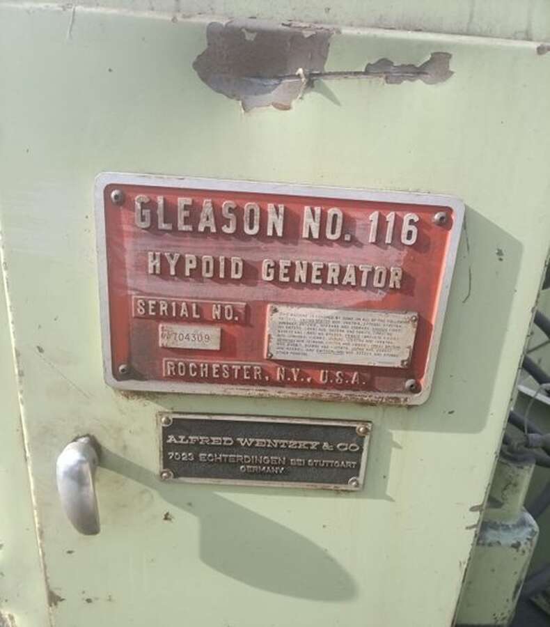 Станок зубофрезерный Gleason 116