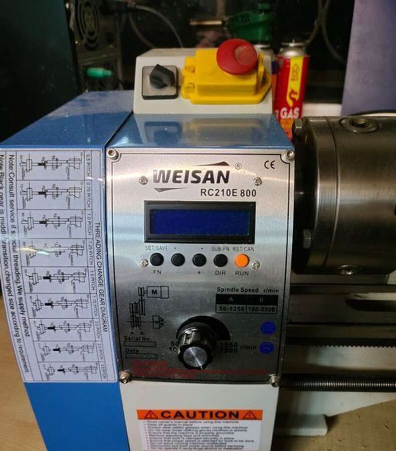 Токарный станок Wiesan RC210F800