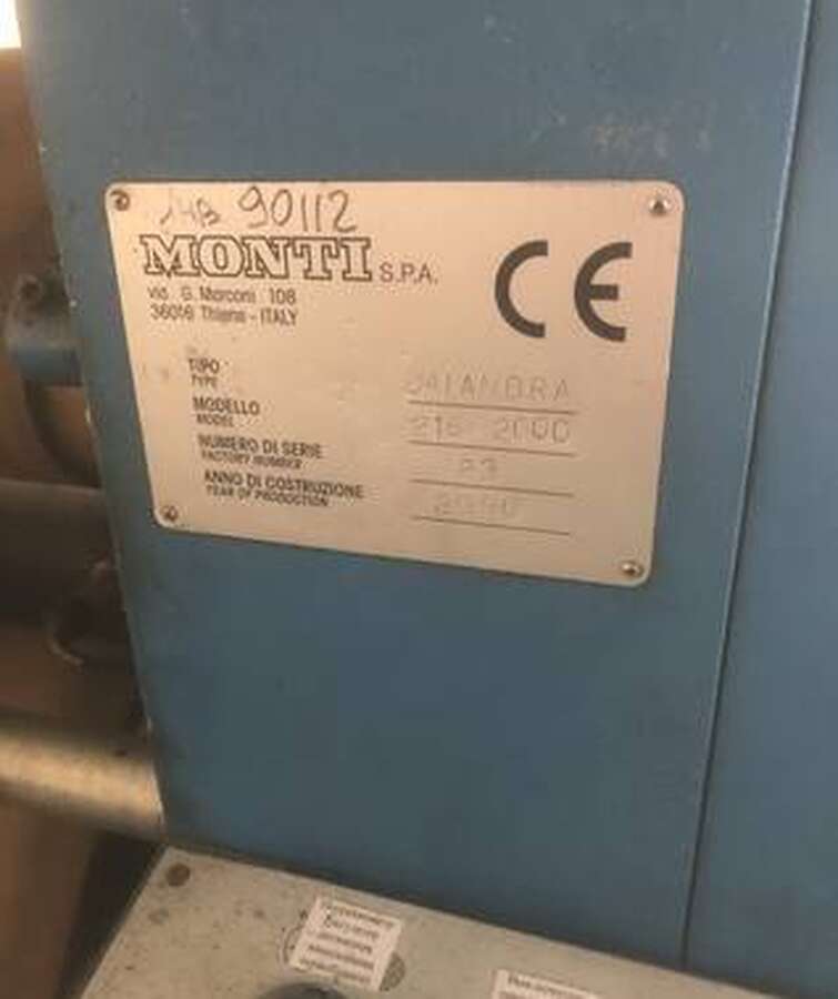 Каландр для переводной печати Monti 216 2000