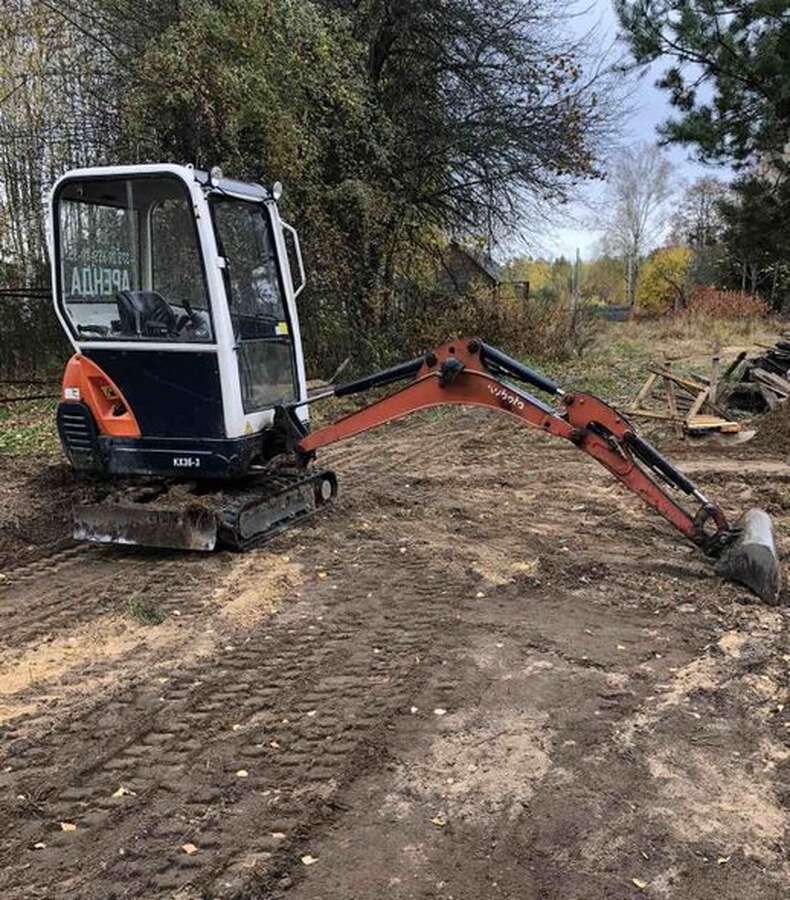 Мини-экскаватор Kybota KX 36-3
