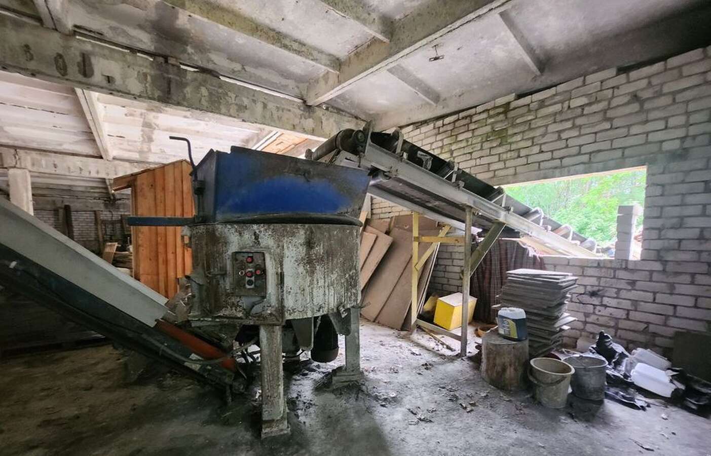 Линия для производства вибропрессованной плитки