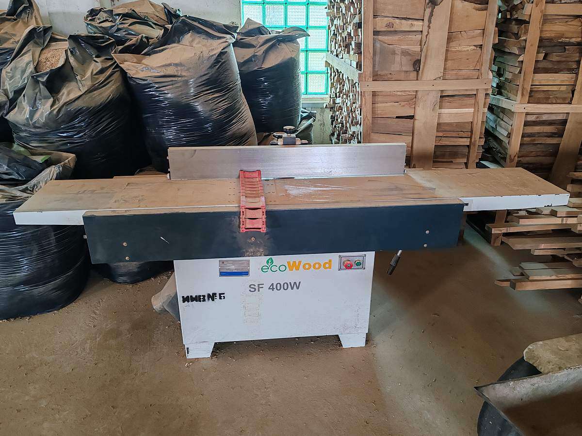 Фуговальный станок со спиральным валом EcoWood SF 400W