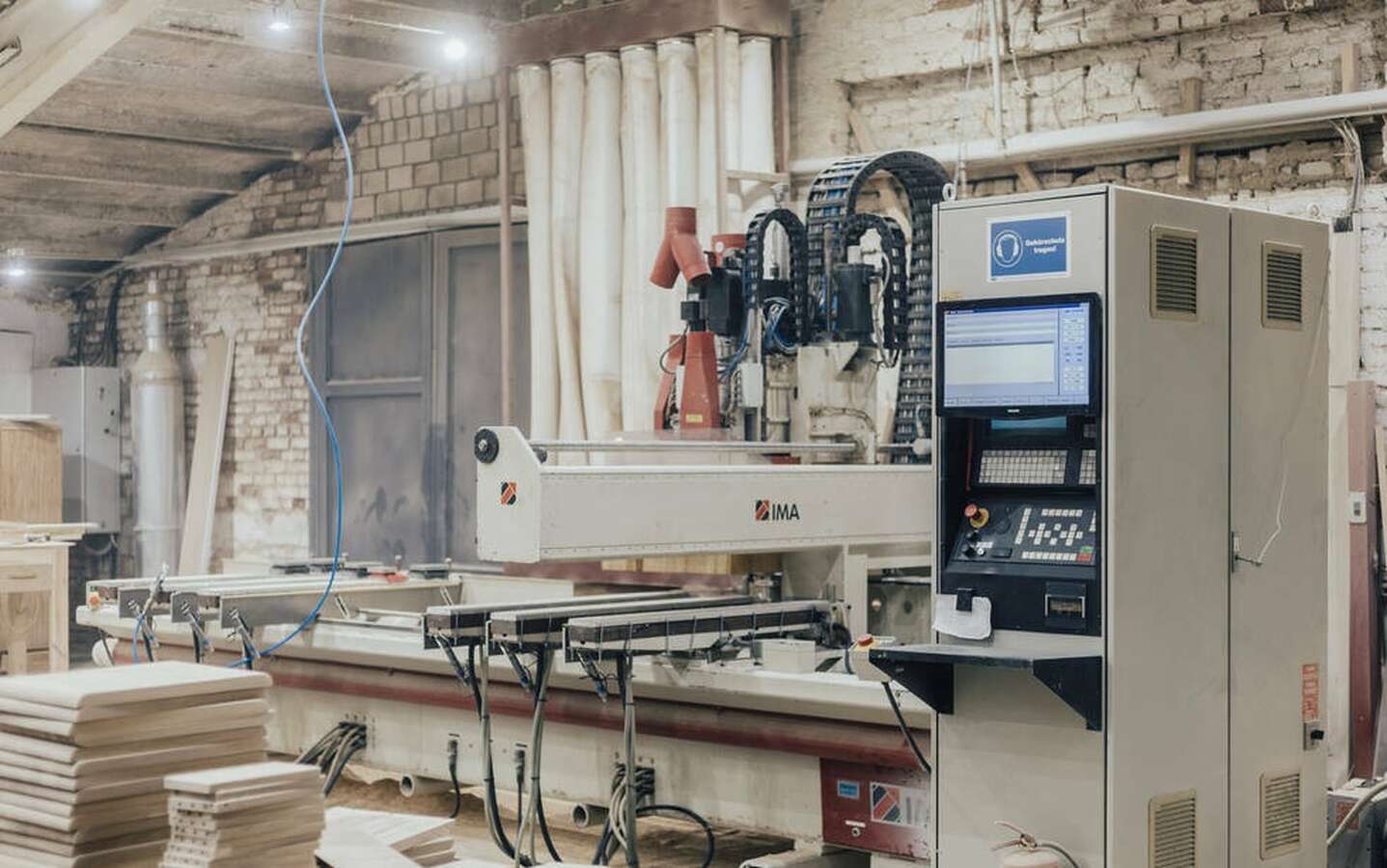 Обрабатывающий центр с ЧПУ IMA BIMA Quadroflex 210