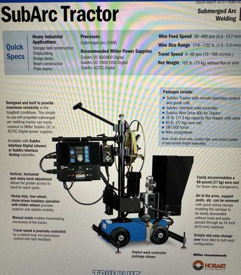 Трактор сварочный SubArc Tractor 33A5BEPM-GB