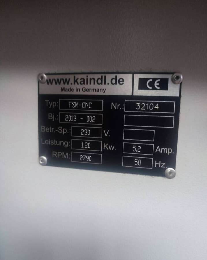 Заточной станок универсальный Kaindl FSM-CNC с ЧПУ