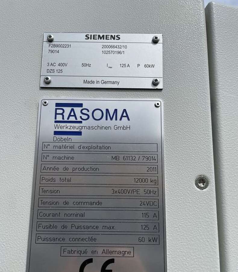 Токарный станок Rasoma DZS 125-2 Германия 2011г.в.