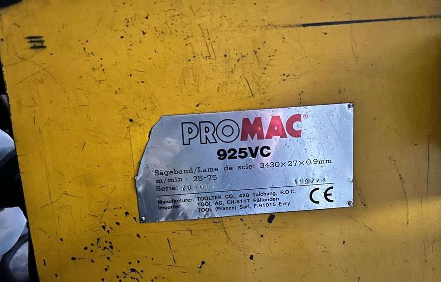 Ленточная пила Promac 925VC