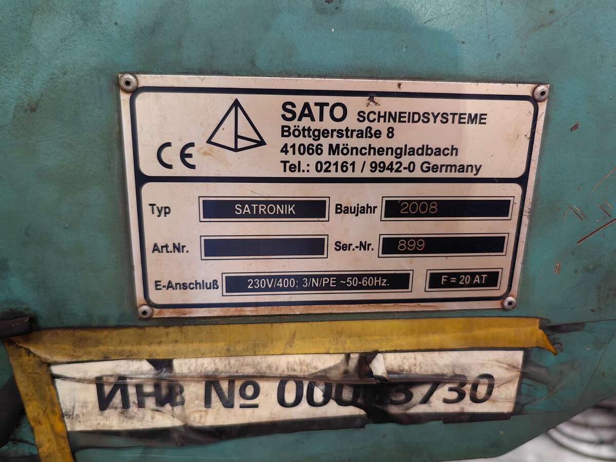 Машина плазменной резки SATO Satronik LS 3500