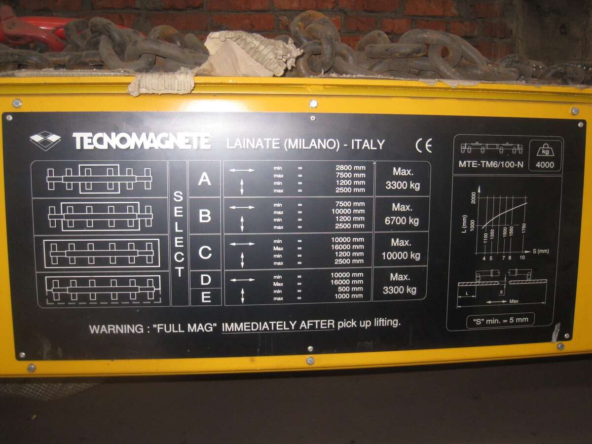 Магнитный узел Tecnomagnete S.p.A MTE-TM