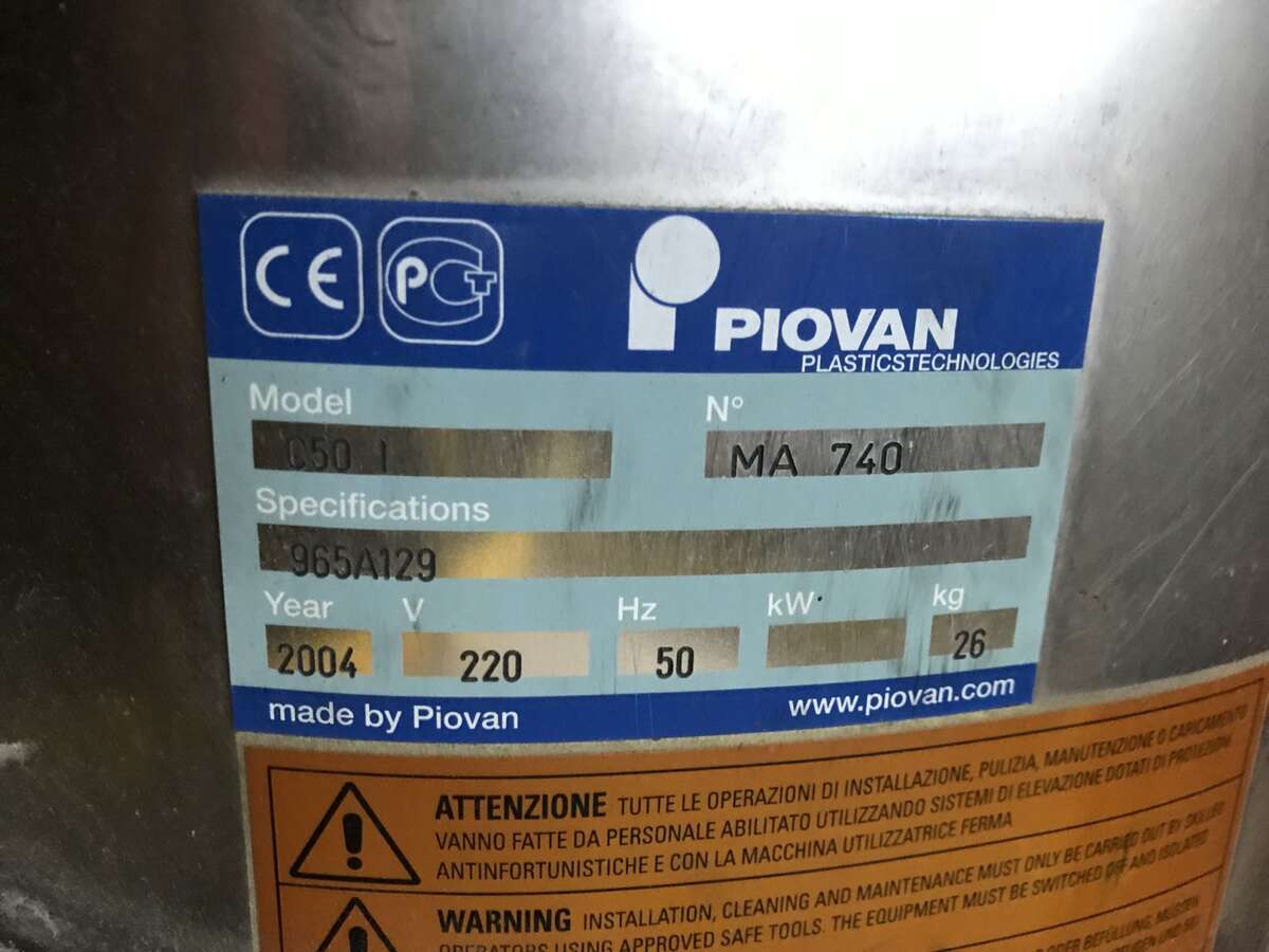 Кристаллизатор для пластмасс Piovan MA 740 2004г.