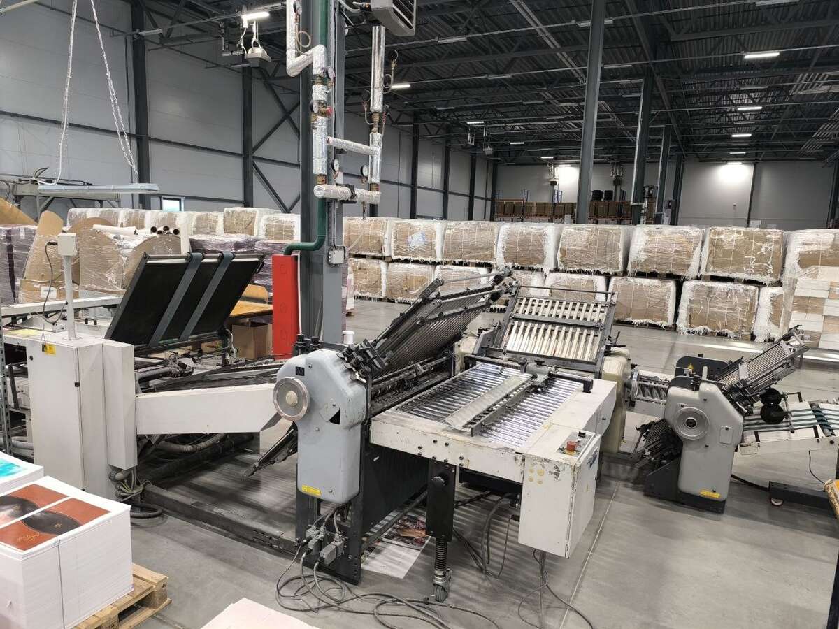 Фальцевальная машина Heidelberg Stahlfolder 4/4/4