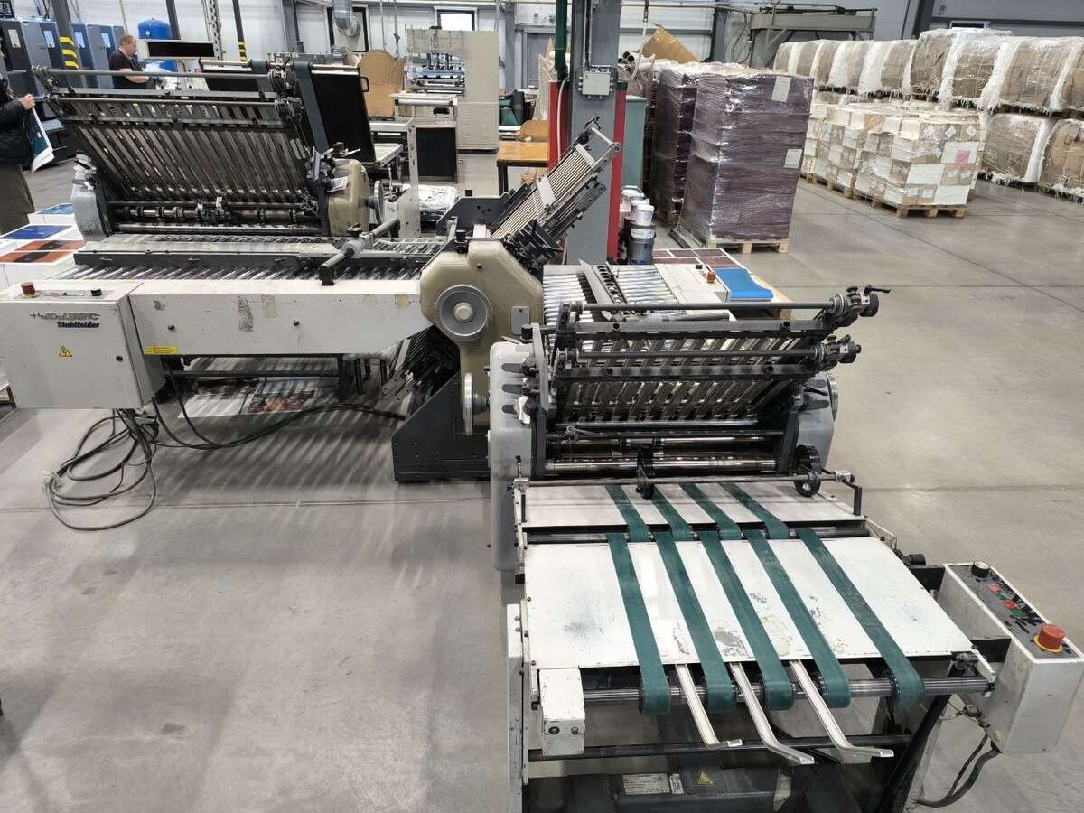 Фальцевальная машина Heidelberg Stahlfolder 4/4/4