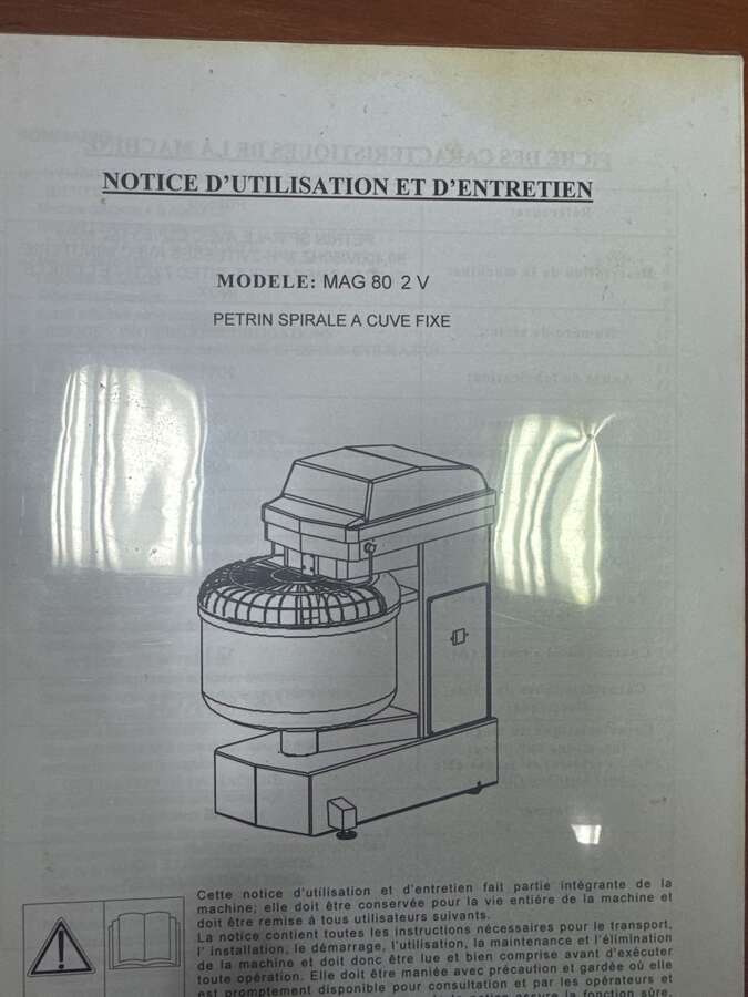Тестомесы MAG 80 2 V