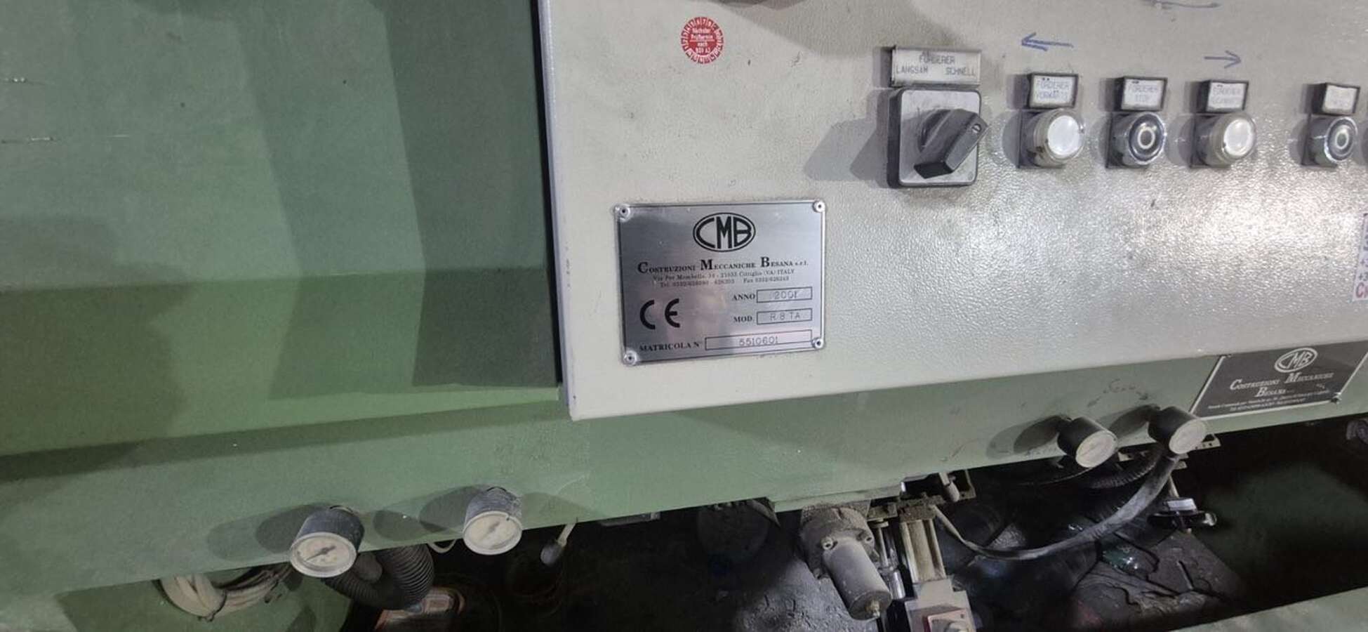 Станок для кромки стекла Besana R8TA