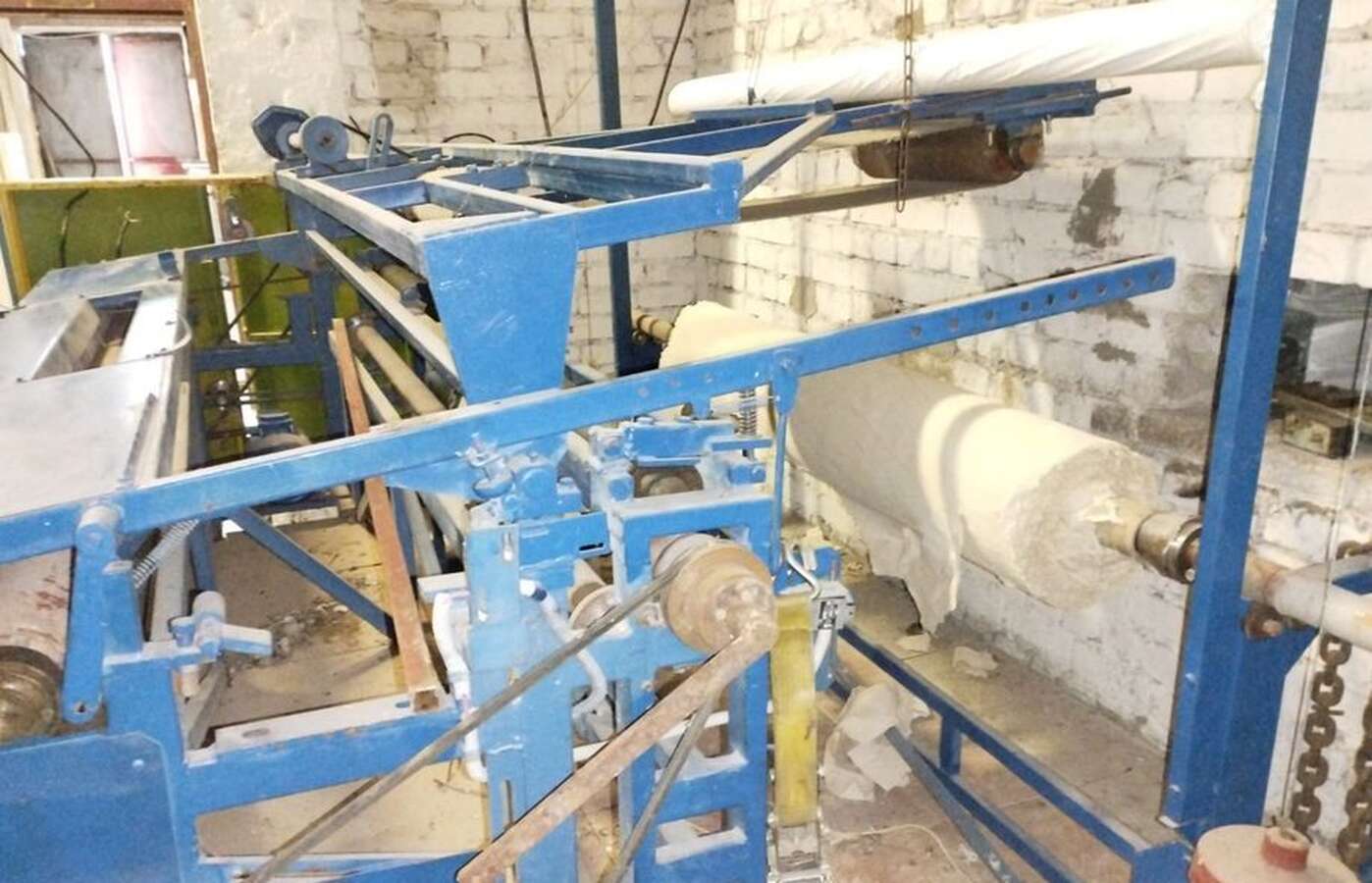 Линия производства туалетной бумаги из макулатуры