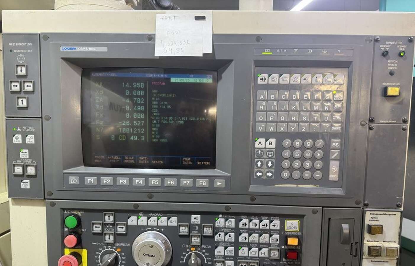 Токарный станок Okuma Lb 15 M 2002г.в.