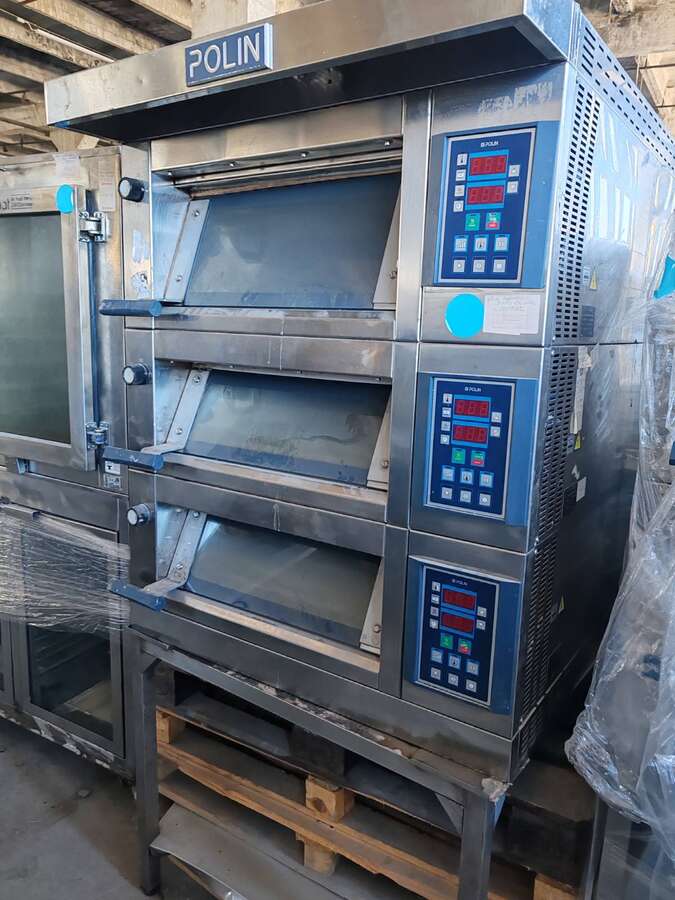 Печь подовая Stratos Polin 2STL6040