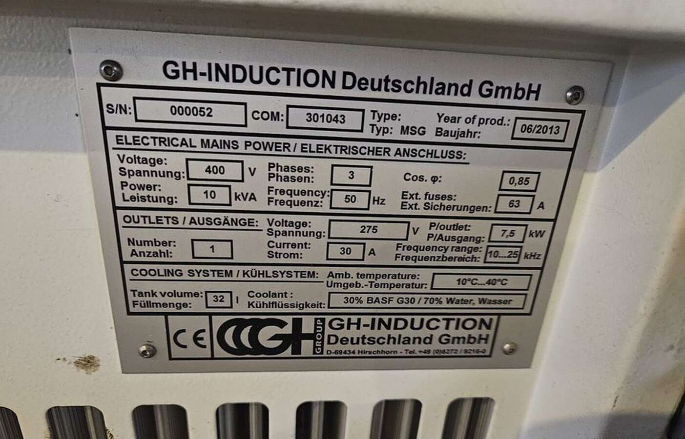 Индукционный нагреватель GH Induction MSG