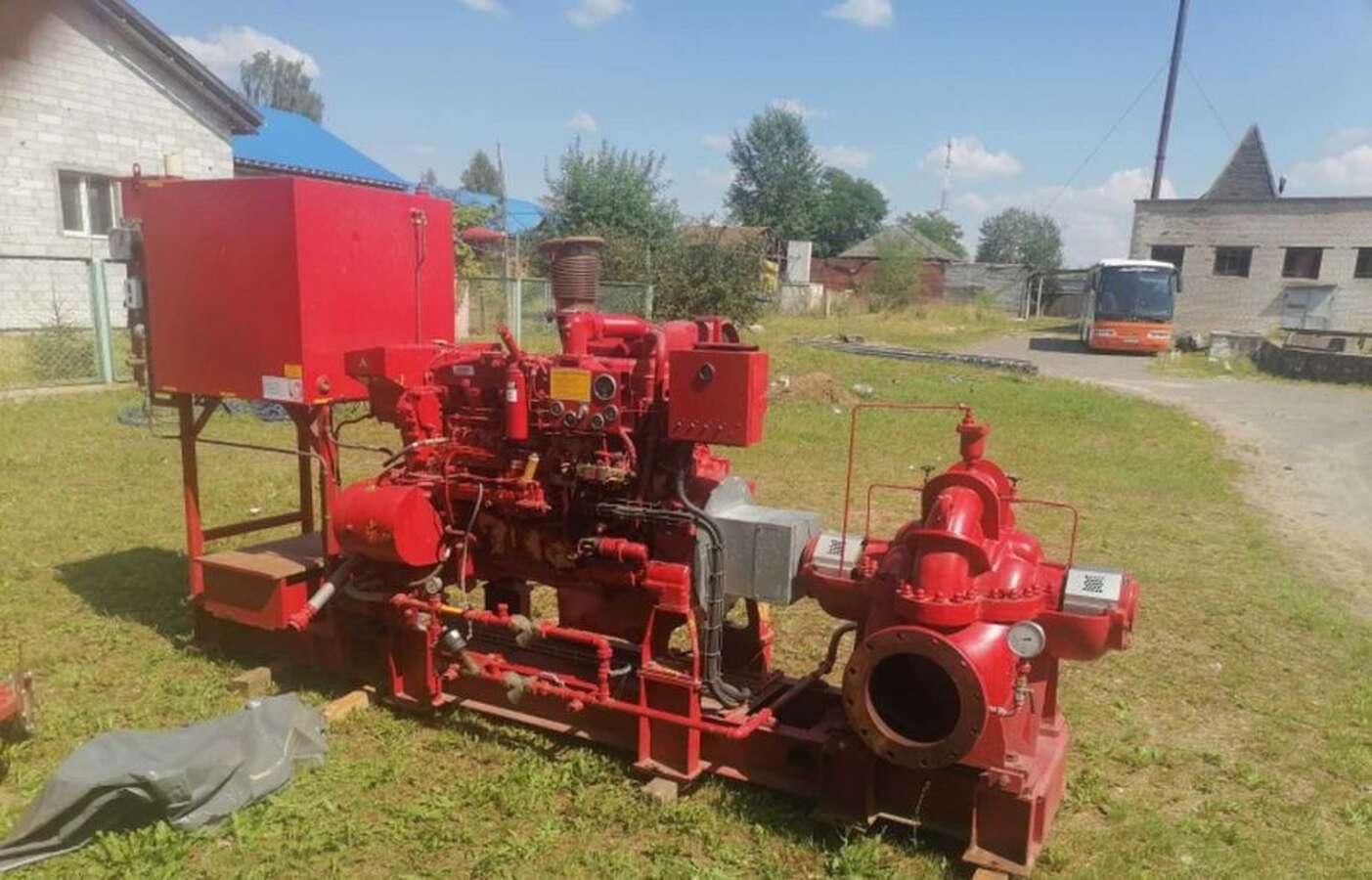 Дизельная насосная станция HGT1250.500