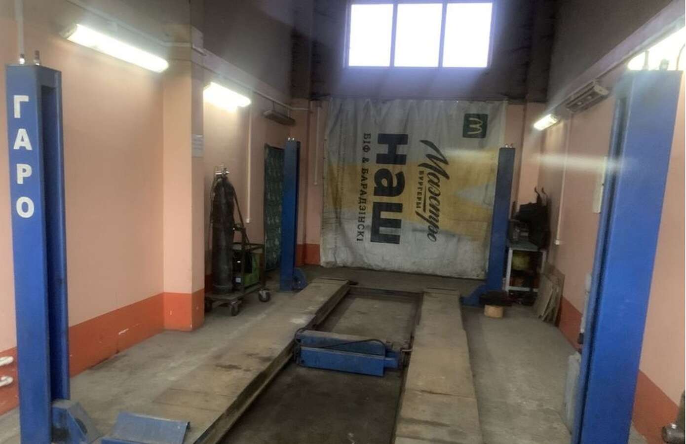 Четырёхстоечный подъёмник 5 тонн П178Е-02А