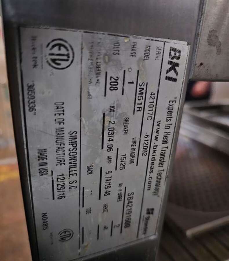 Печь BKI SM-51 SANDWICH WARMER США