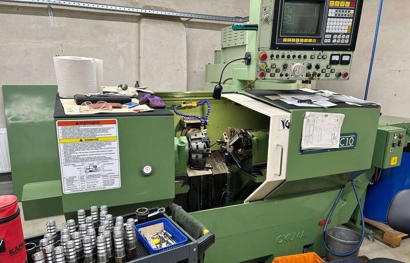 Токарный станок с ЧПУ Okuma lc10 2sc Япония