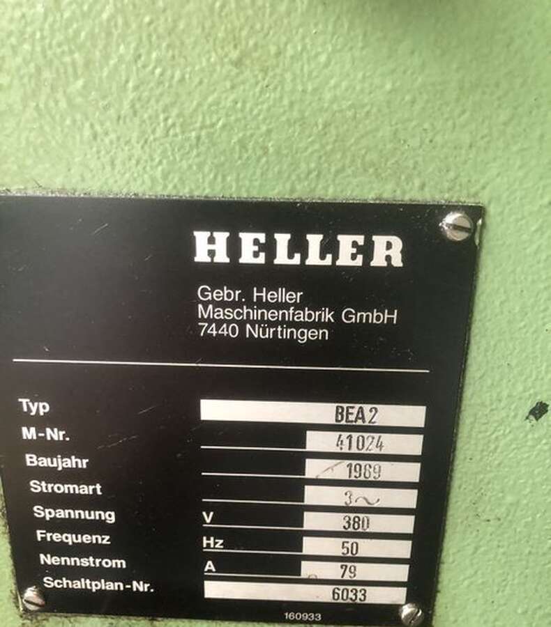 Обрабатывающий центр Heller ВЕА 2