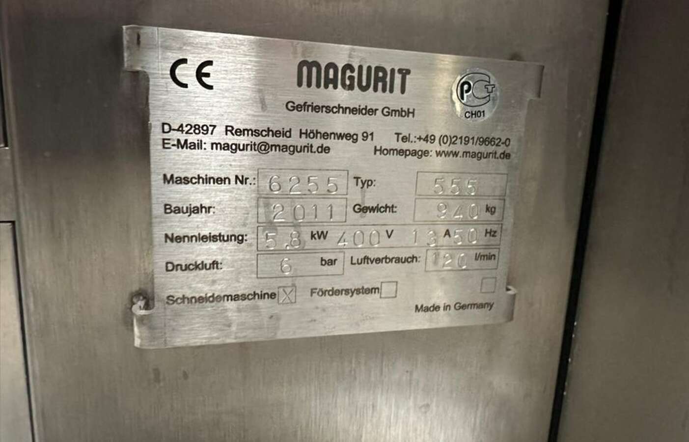 Блокорезка для мяса Magurit 555