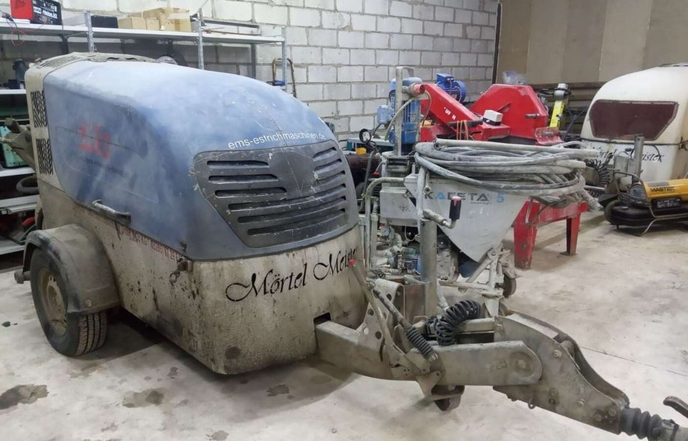 Бетононасос EMS Mortel Meister 5200 S Германия