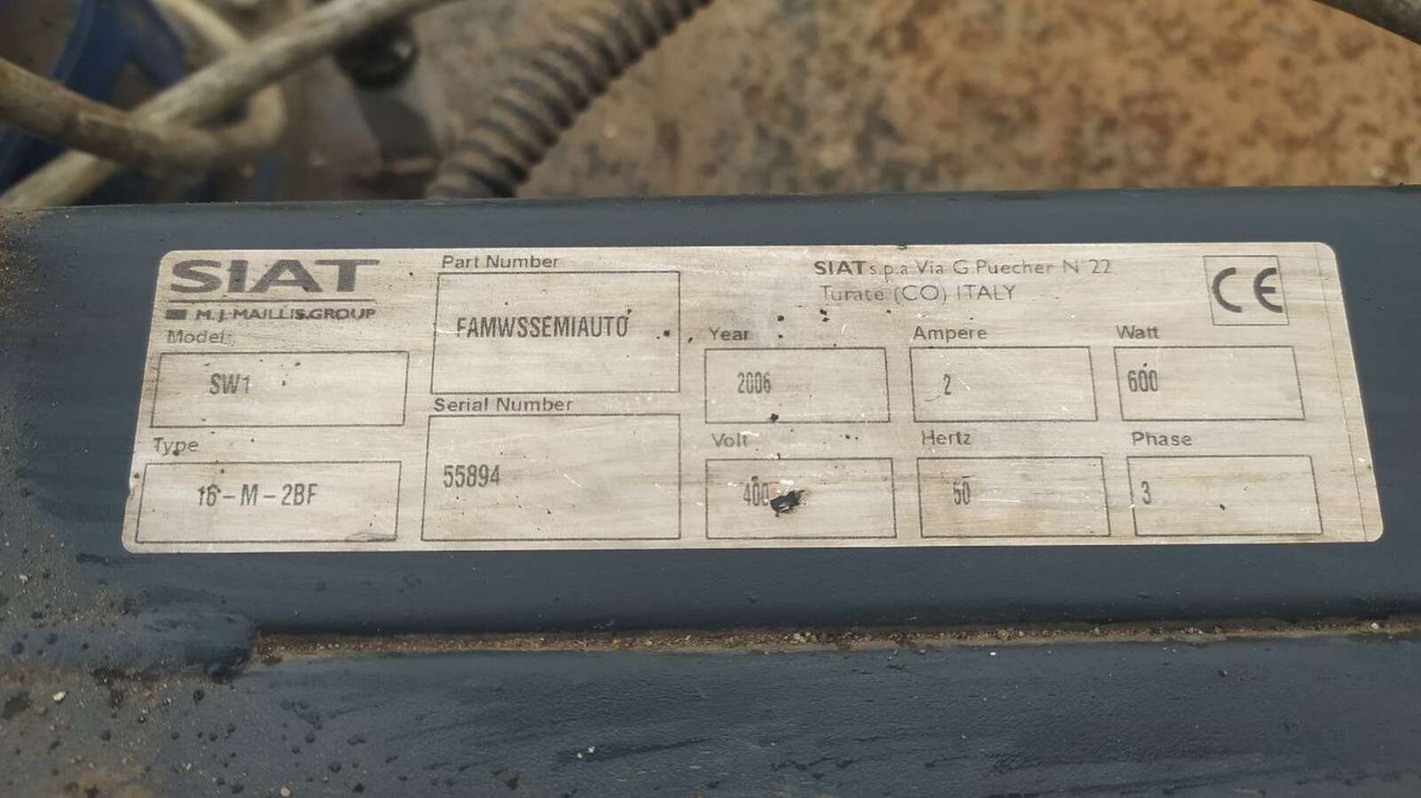 Паллетообмотчик Siat Paklet SW1L 16-M-2BF